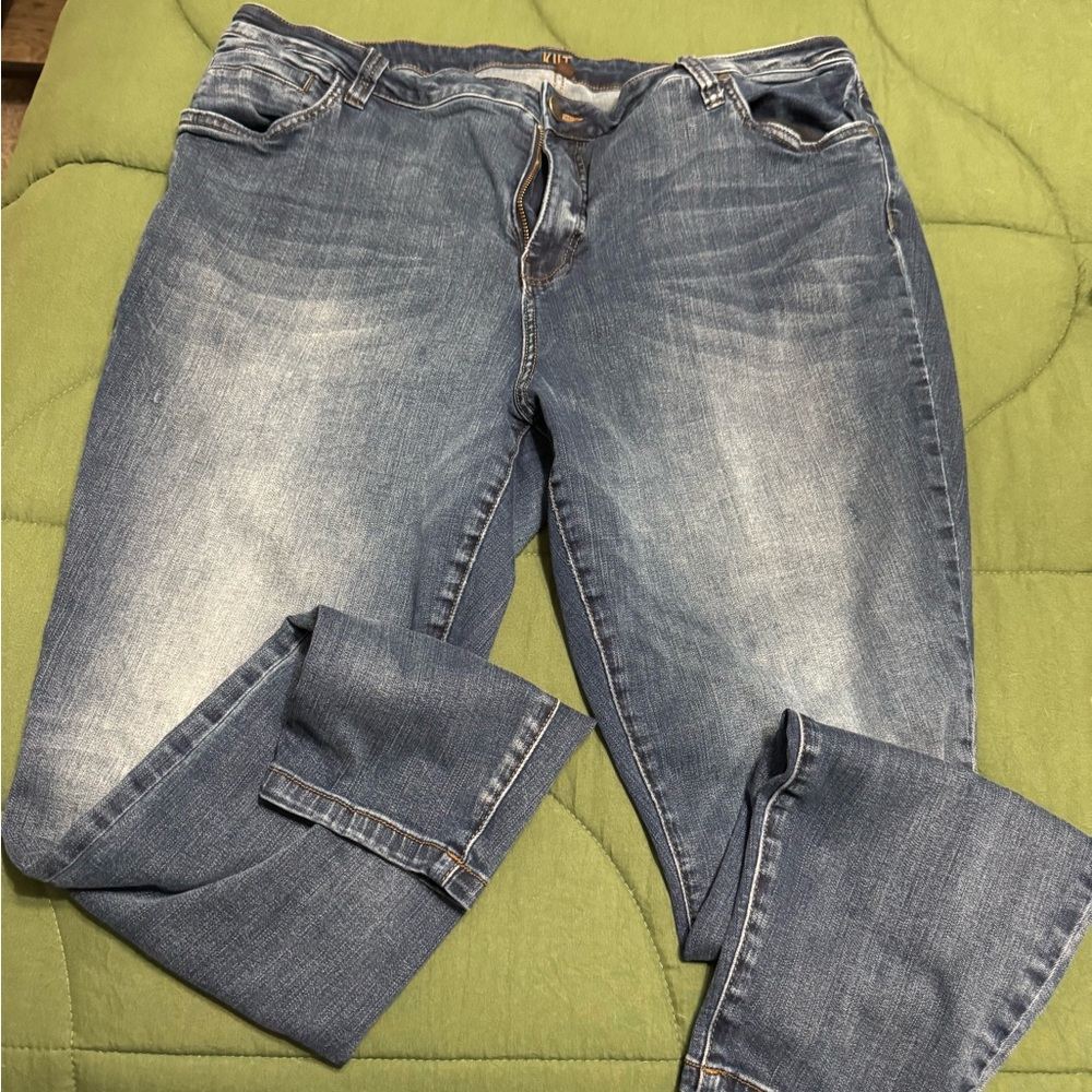 Kut from the Kloth Women's Light Blue Toothpick Skinny Jeans